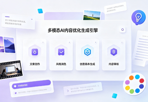 康乐县AI智能内容优化创新 多模态生成技术丰富数字内容创作生态